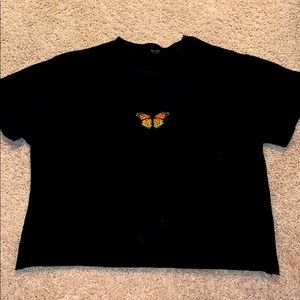 Brandy Melville Butterfly Top